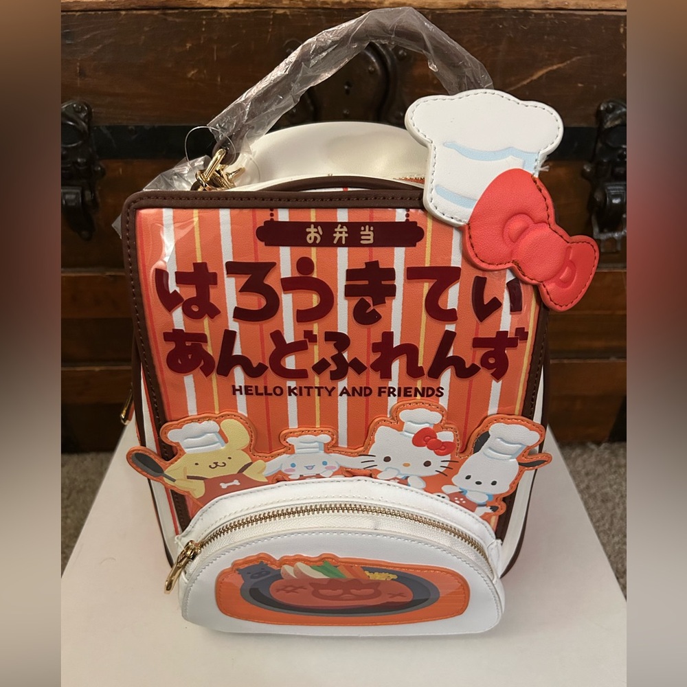 Sanrio Hello Kitty and Friends Bento Box Mini‎ Backpack Box Lunch Exclusive- NWT
